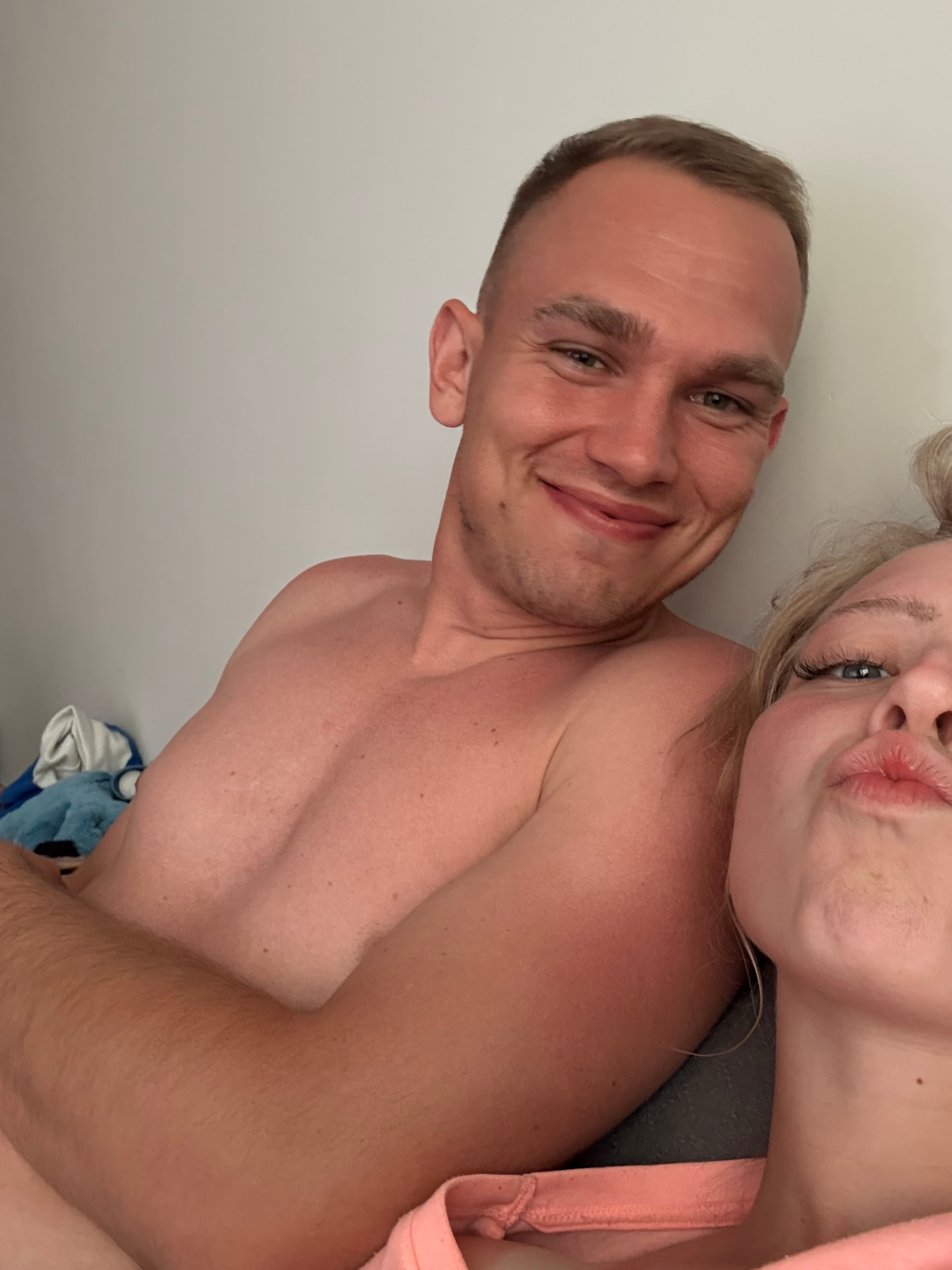 Aleksandra i Fabian – bliskie wspólne selfie